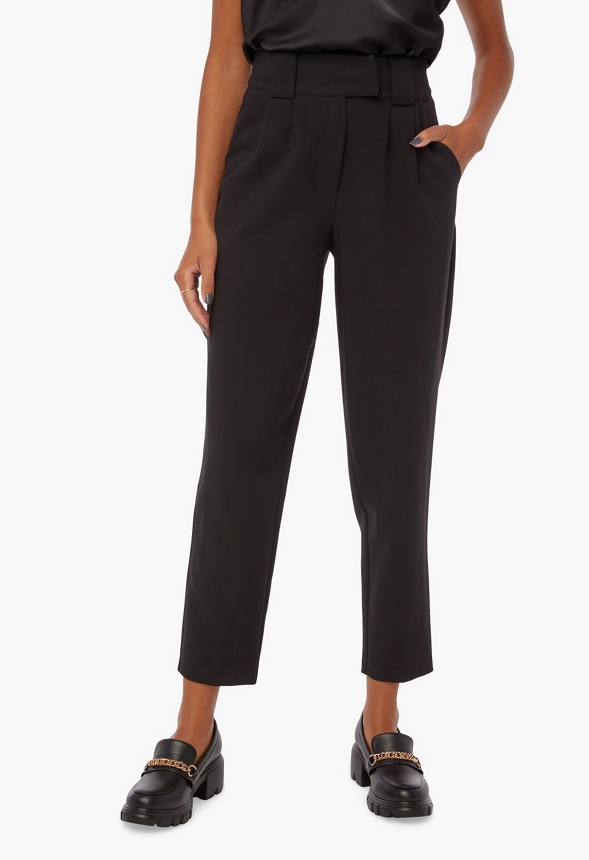 Relaxed Fit Ankle Trousers