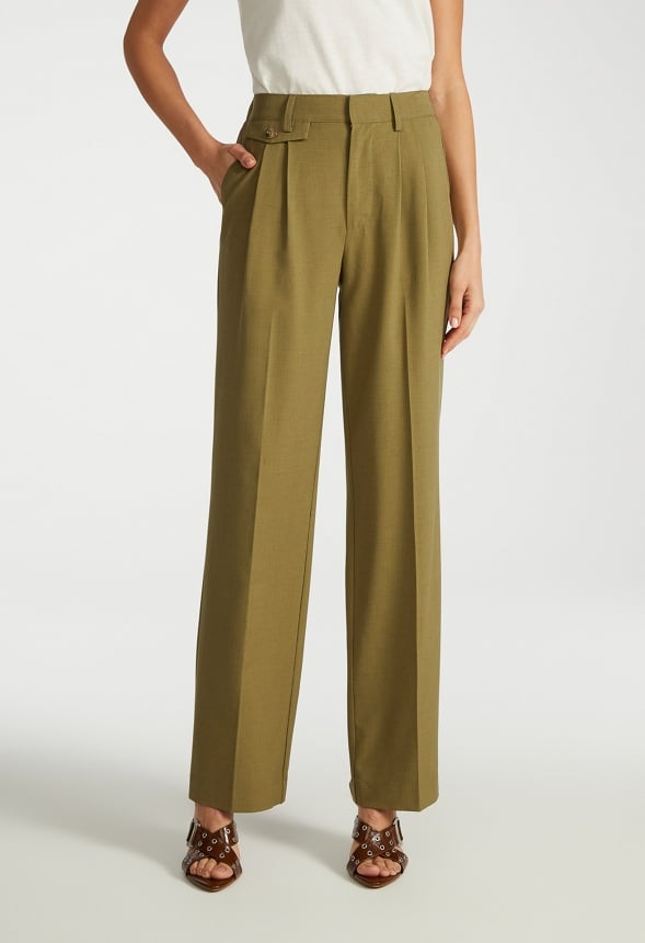 Straight Leg Trousers