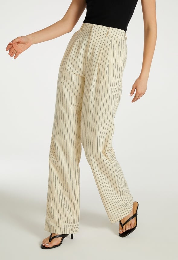 Tailored Wide Leg Trousers