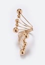 Fallon Multi Metal Wire Wrap Around Ring