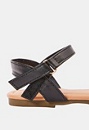 Looped Front Strap Sandal