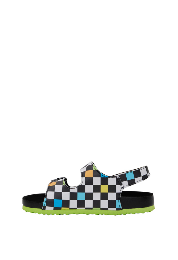 Printed Rubber Sole Sandal