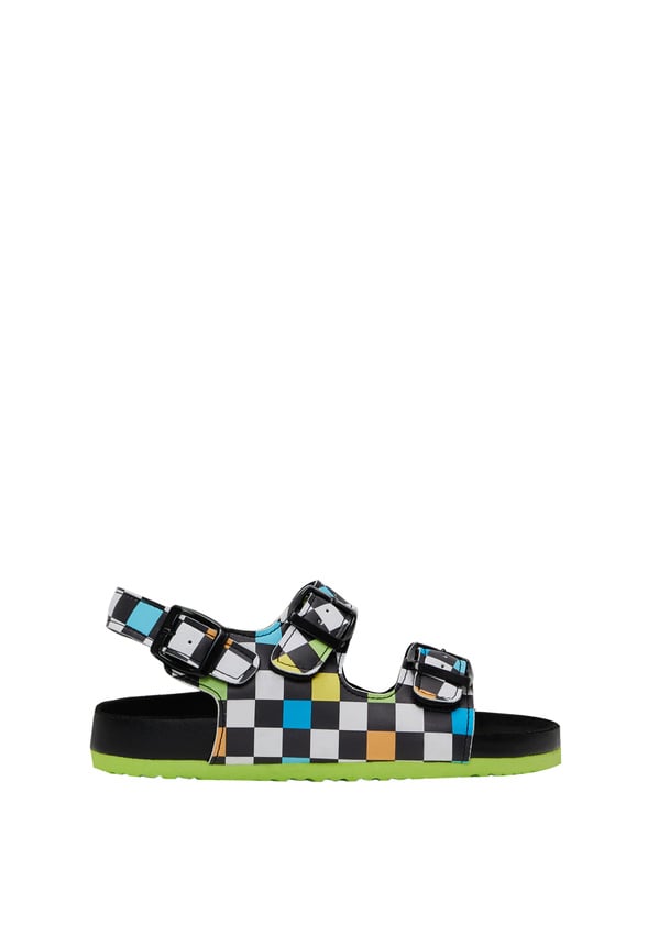 Printed Rubber Sole Sandal