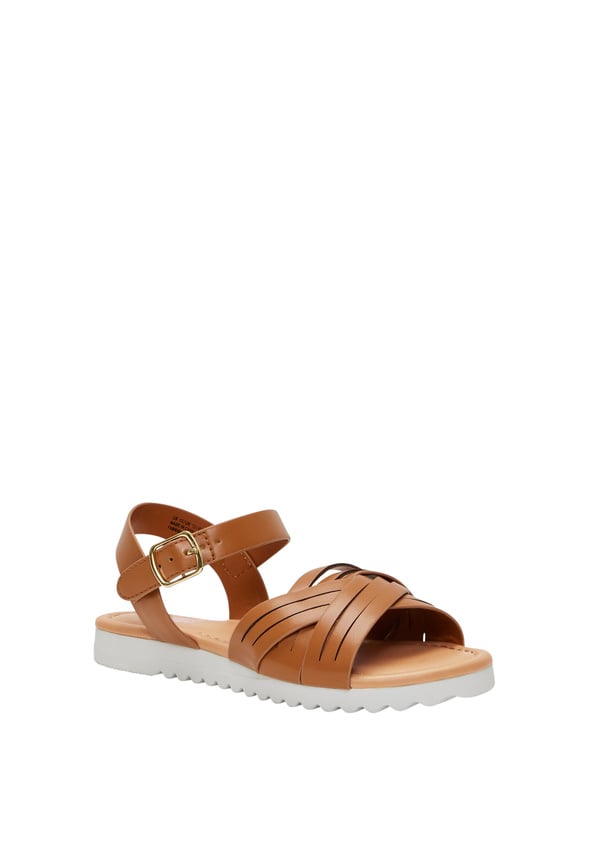 Braided 3-Strap Sandal