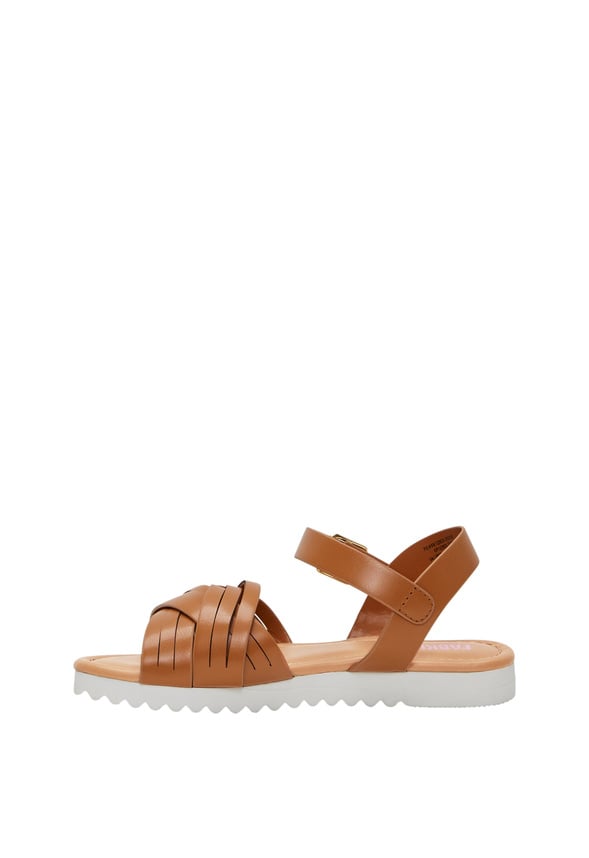 Braided 3-Strap Sandal