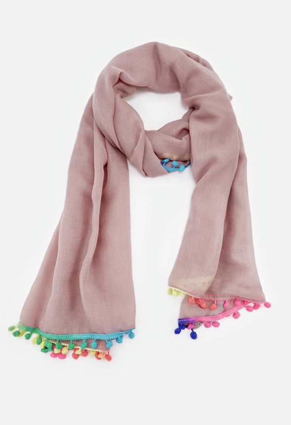 Pom Pom Scarf
