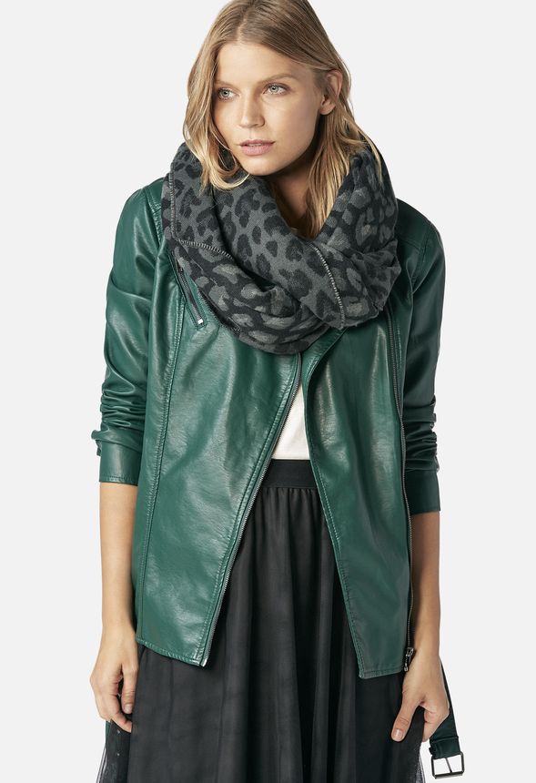 Leopard Print Scarf