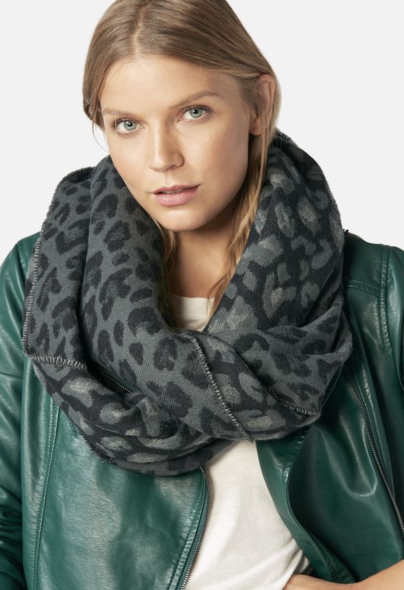 Leopard Print Scarf