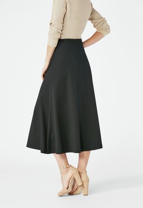 A-Line Midi Skirt