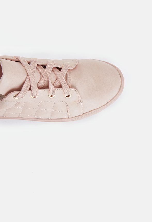 Yoko Sneaker Shoes in Blush - Get great deals at JustFab