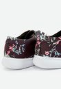 Fleur Real Floral Print Trainer