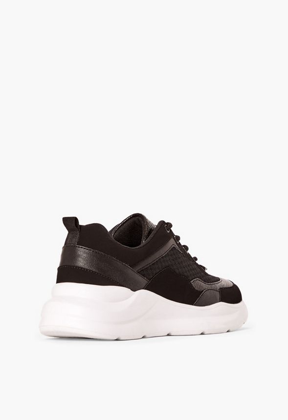 Thea Trainers Shoes in Black - Get great deals at JustFab
