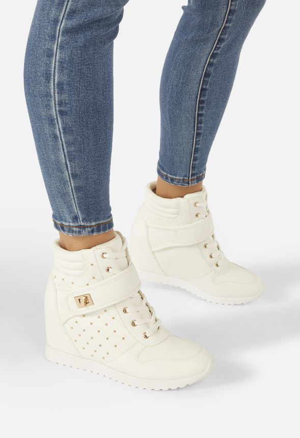 Ramoana Studded Wedge Trainers Shoes in 
