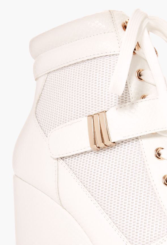 High tops hot sale wedge sneakers