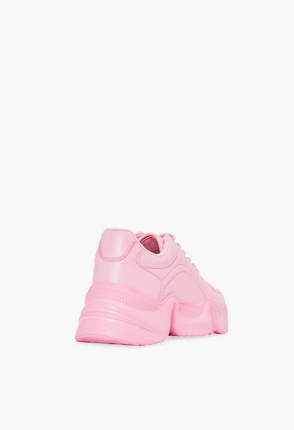 Baby pink store chunky trainers