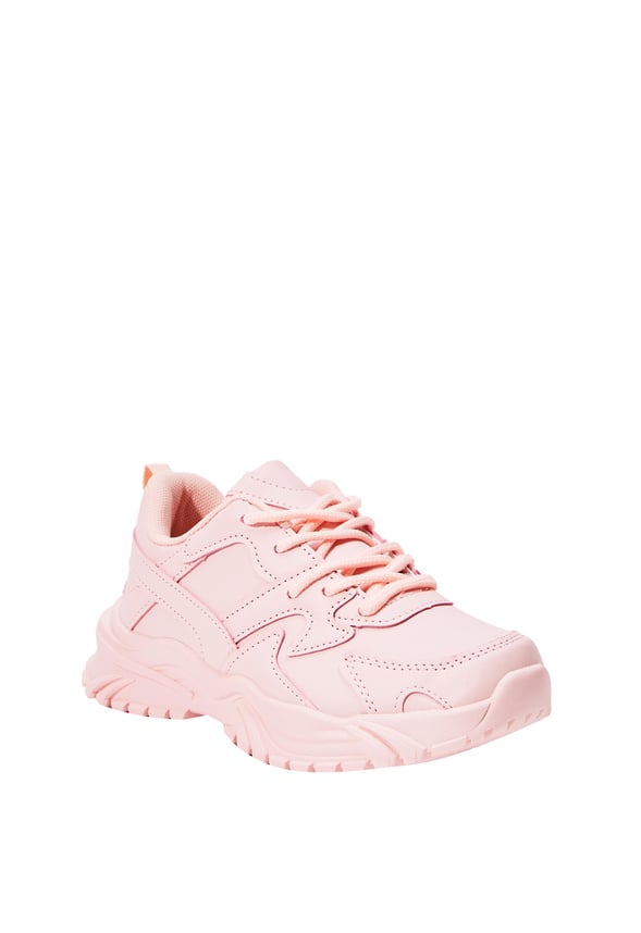 Baby pink hotsell chunky trainers