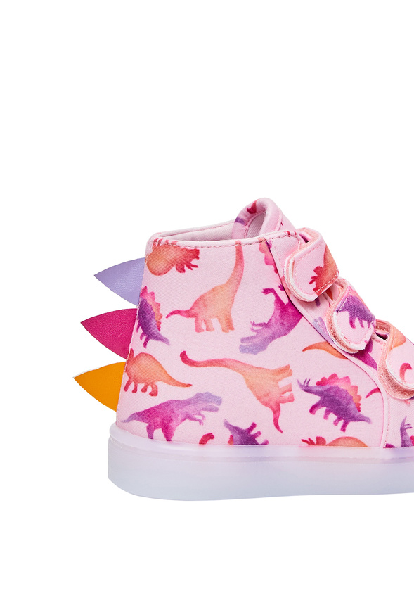 Pink dinosaur clearance shoes