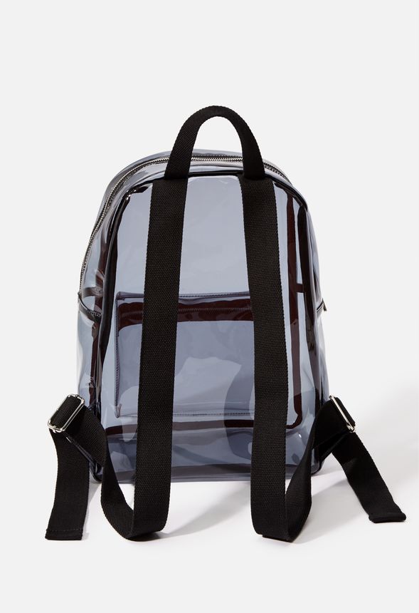 Transparenter Rucksack Handtaschen in CLEAR BLACK - günstig online kaufen  im JustFab Shop Deutschland