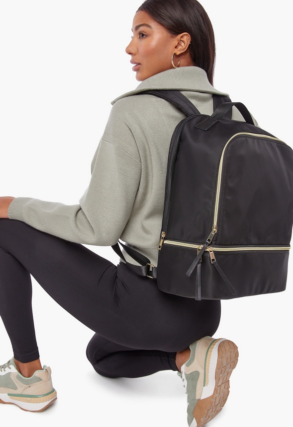 Work to Workout Rucksack Bags in Black Get great deals at JustFab