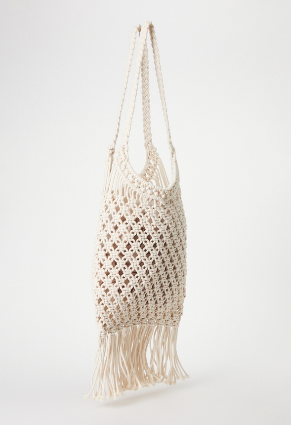 Crochet fringe bag hot sale