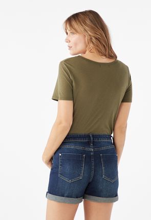 Boyfriend Denim Shorts