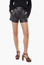 High-Waisted Flared Shorts