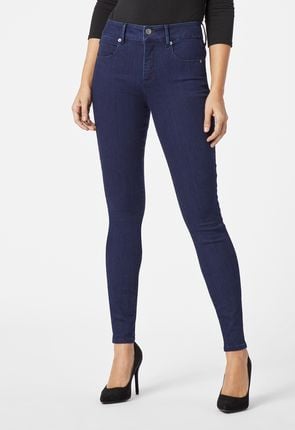 Schlankmacher Jeans Kleidung In Dark Indigo Gunstig Online Kaufen Im Justfab Shop Deutschland