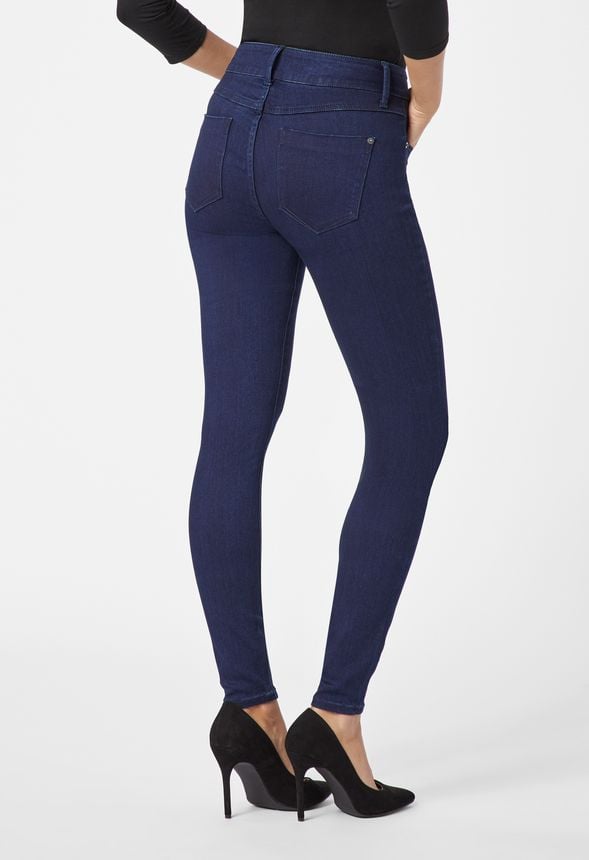 Schlankmacher Jeans Kleidung In Dark Indigo Gunstig Online Kaufen Im Justfab Shop Deutschland