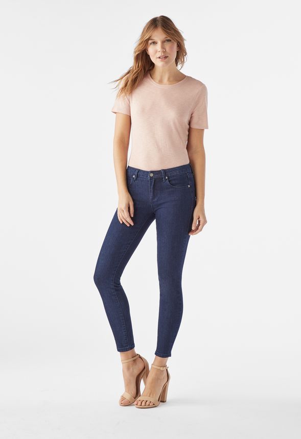 Modern Mid Rise Skinny Jeans