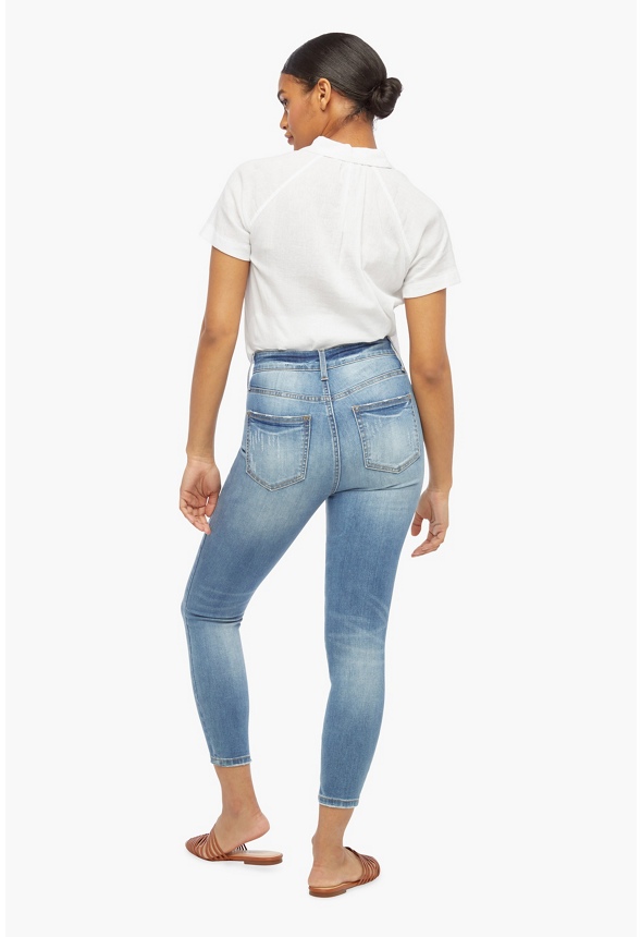 Harper High-Waist Skinny Jeans