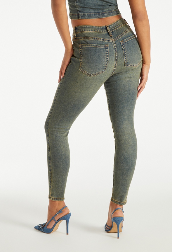 Low Rise Skinny Jeans