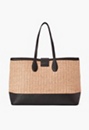 Mixed Material Tote