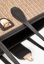 Mixed Material Tote