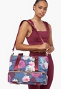Quilted Gym Bag With Shoe Compartment