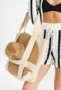 Traveling Raffia Bag