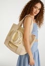 Traveling Raffia Bag