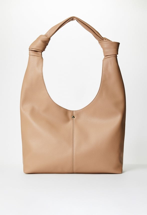 Soft Knot Slouch Tote