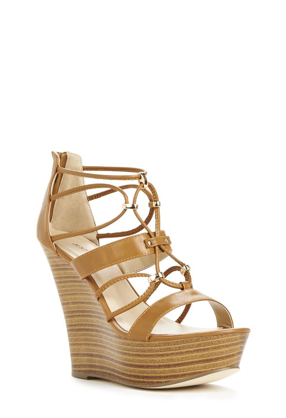 Mindy Shoes in Cognac - Get great deals at JustFab