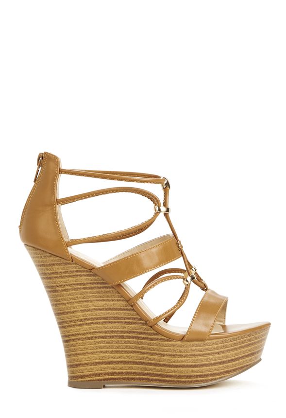 Mindy Shoes in Cognac Get great deals at JustFab