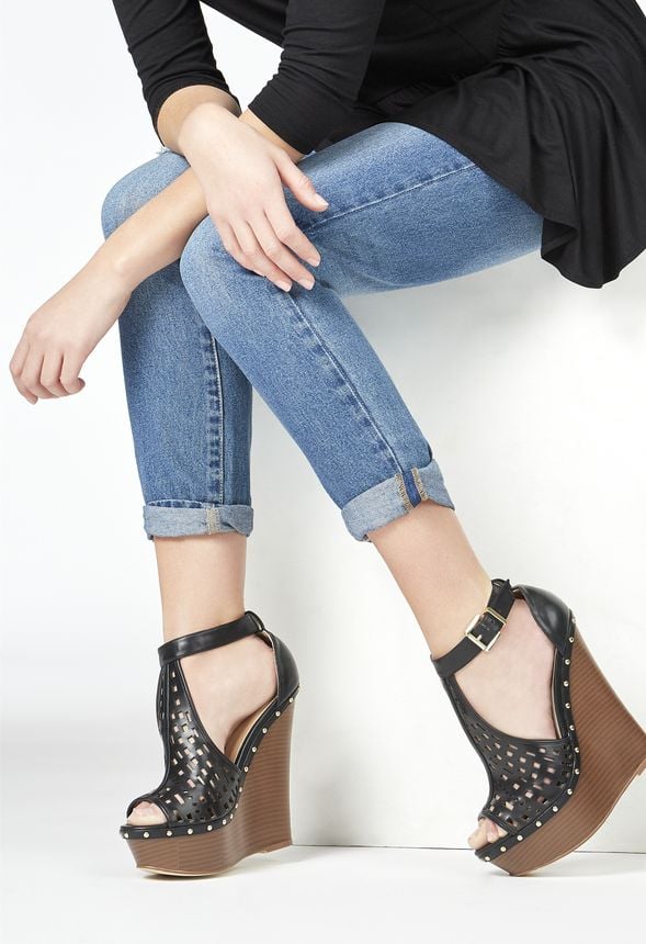 Delphina Schuhe in Schwarz - günstig online kaufen im JustFab Shop ...
