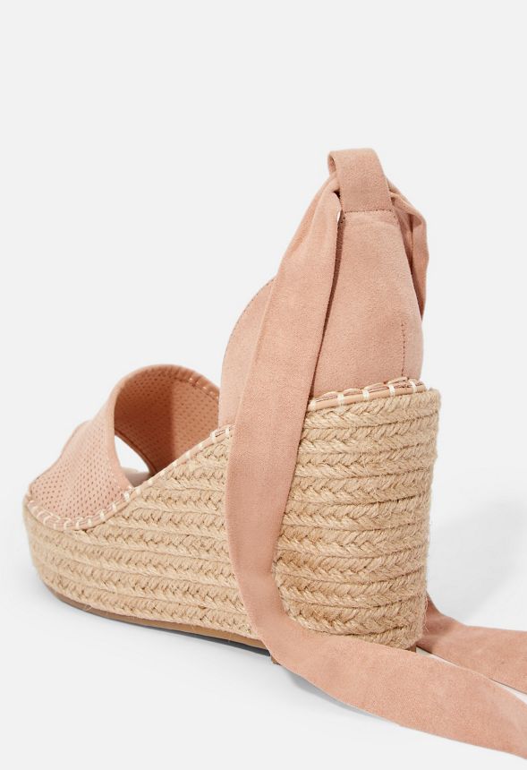 Isla Ankle-Tie Wedge