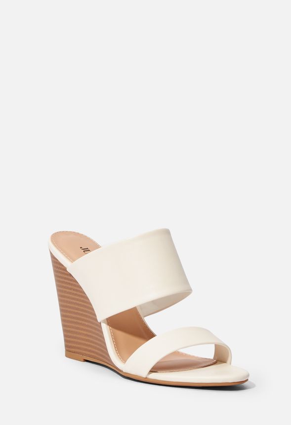 Katie Backless Wedge Sandal Shoes in 