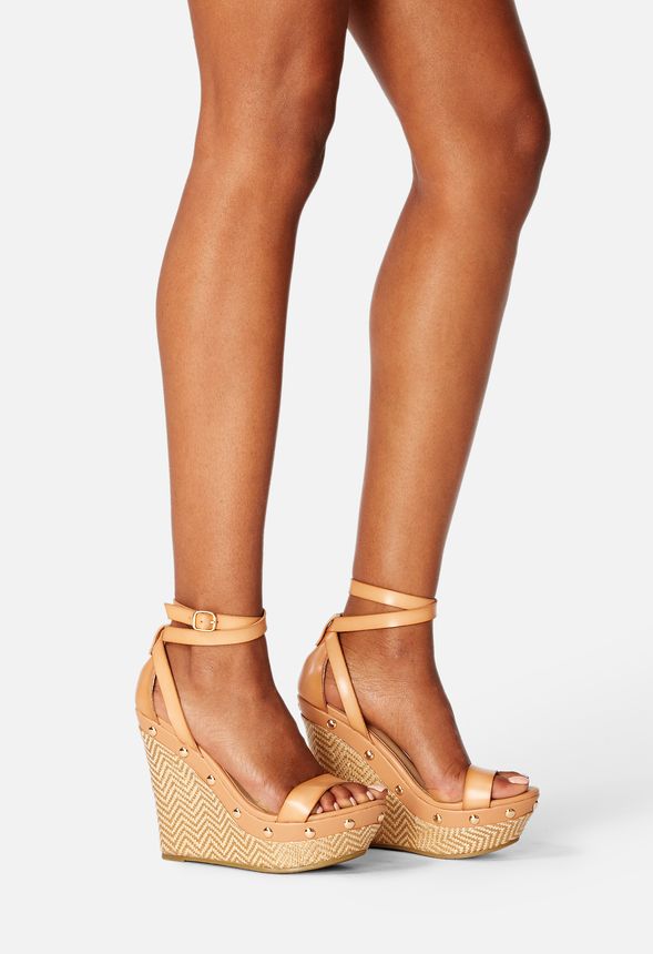 Vedya Studded Espadrille Wedge
