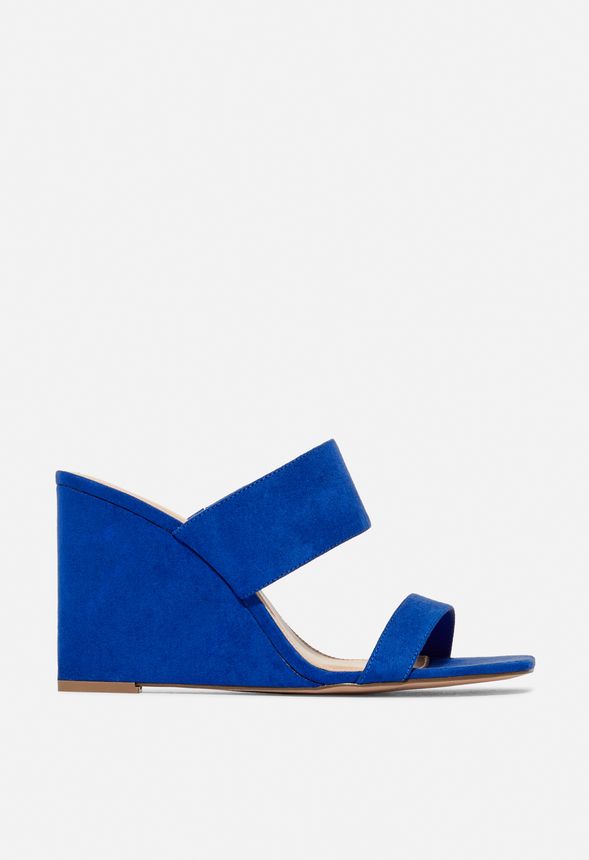 Electric blue sale wedges