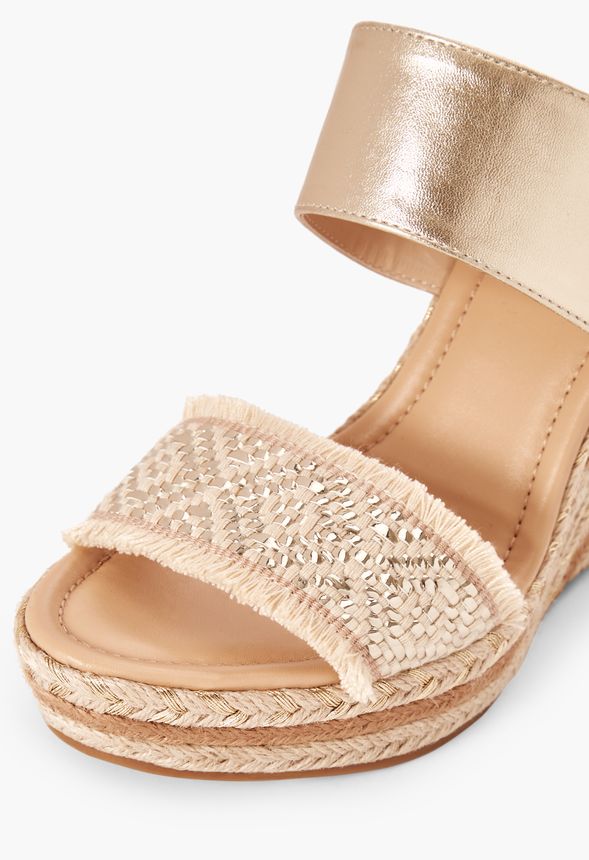 Going All In Espadrille Wedge