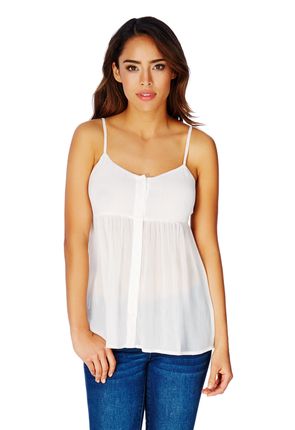 Boho Button Tank