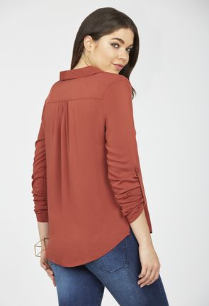 2 Pocket Front Trim Shirt