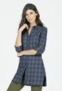Longline Flannel Tunic
