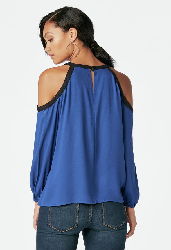 Colette cold shoulder online top