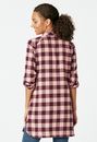 Longline Flannel Tunic